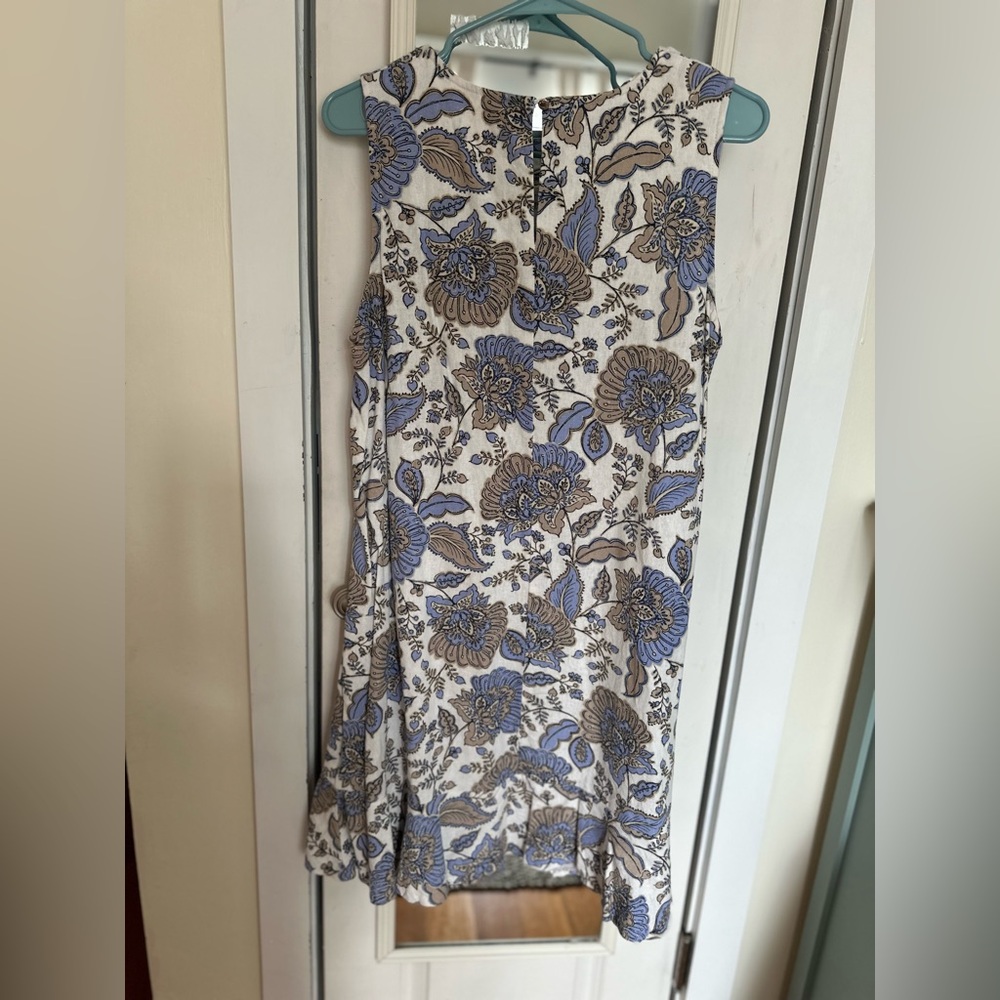 Tommy Hilfiger Floral Mini Dress - Blue and Brown